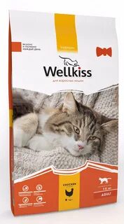 Корм для кошек wellkiss
