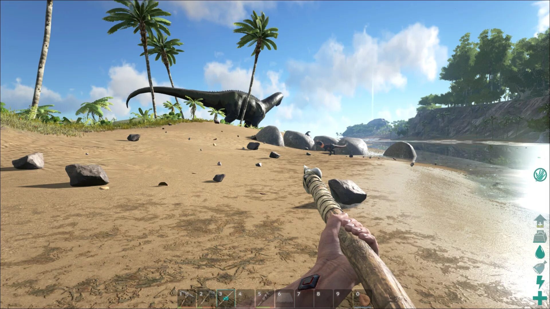 Ark survivor. АРК сурвайвал геймплей. АРК сурвайвал ЭВОЛВ геймплей. Ark Survival геймплей. Игра АРК скрины.