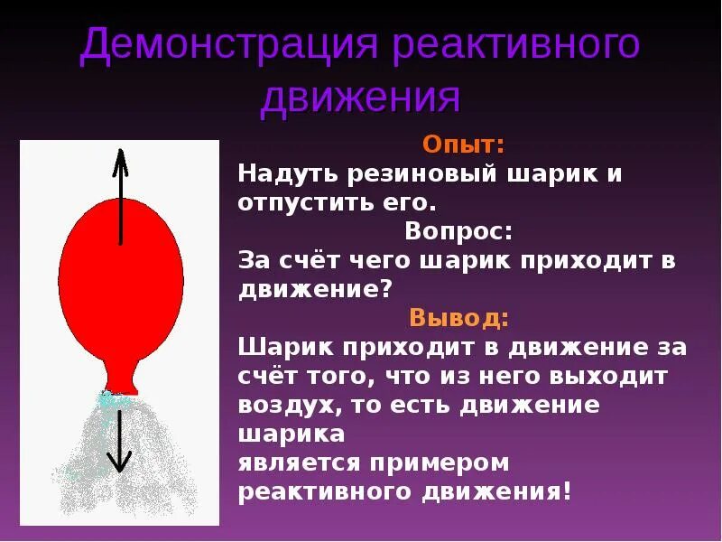 Законы сохранения реактивного движения. Реактивное движение. Демонстрация реактивного движения. Примеры реактивного движения. Реактивное движение физика.