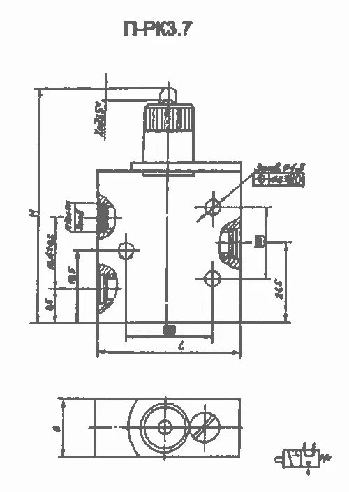 П рк. 4. Пневмораспределитель п-рк3. Пневмораспределитель 3/2 схема. 3.