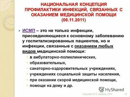 Профилактика исмп 36 часов