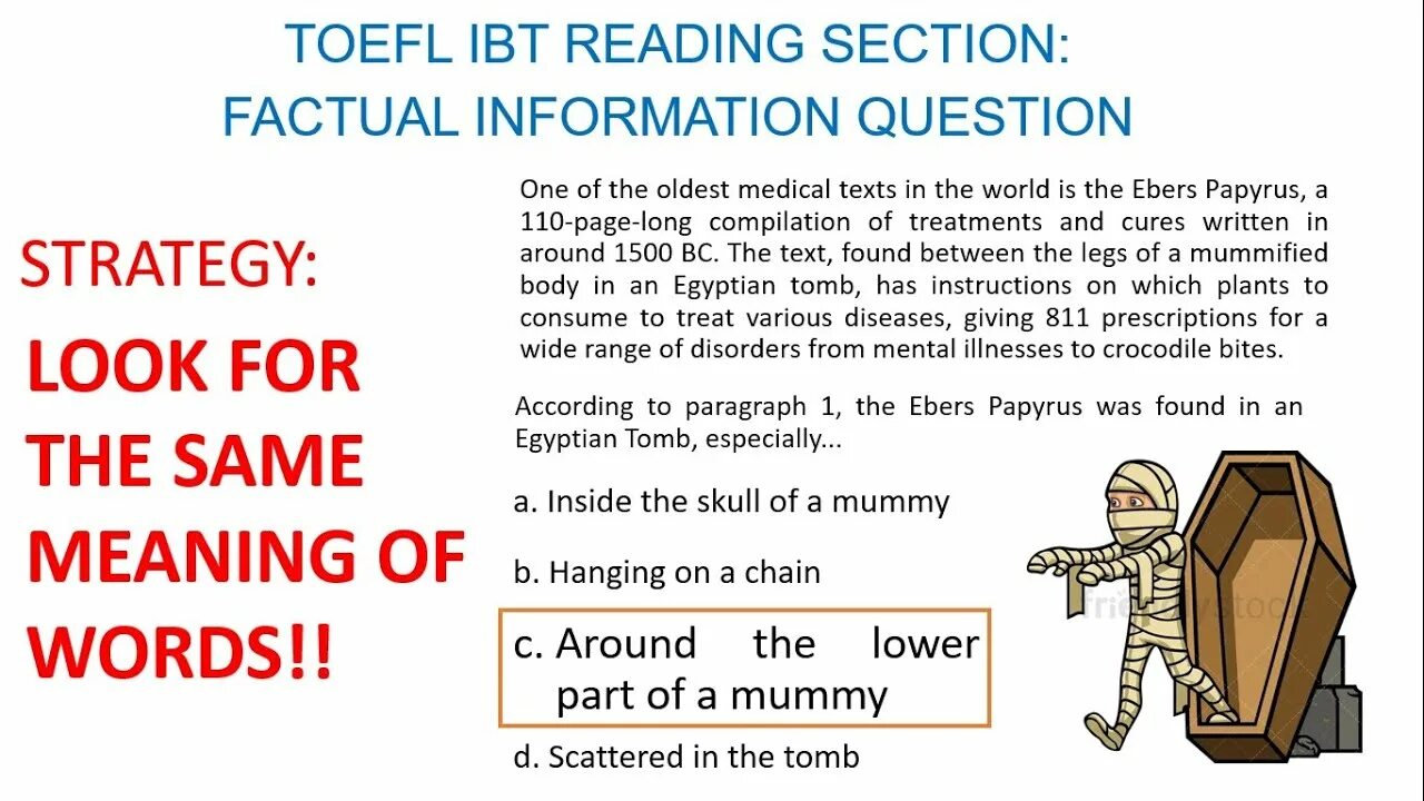 Section 1 reading. TOEFL reading.