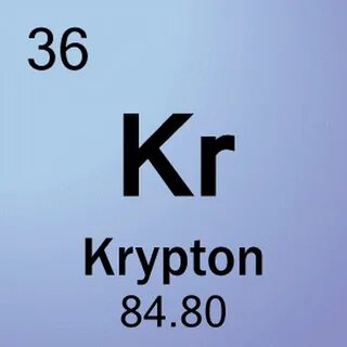 Криптон krypton kr