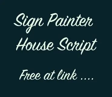 Бесплатные шрифты signboard