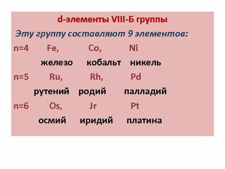 Элементы vi а группы. Элементы 8б группы. Элементы д группы VII. Элементы 8 группы. Характеристика элементов 8а группы.