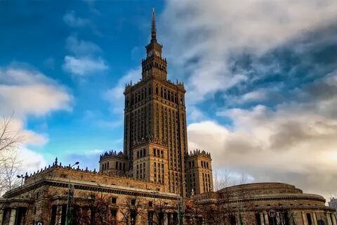 Сталинская высотка в варшаве