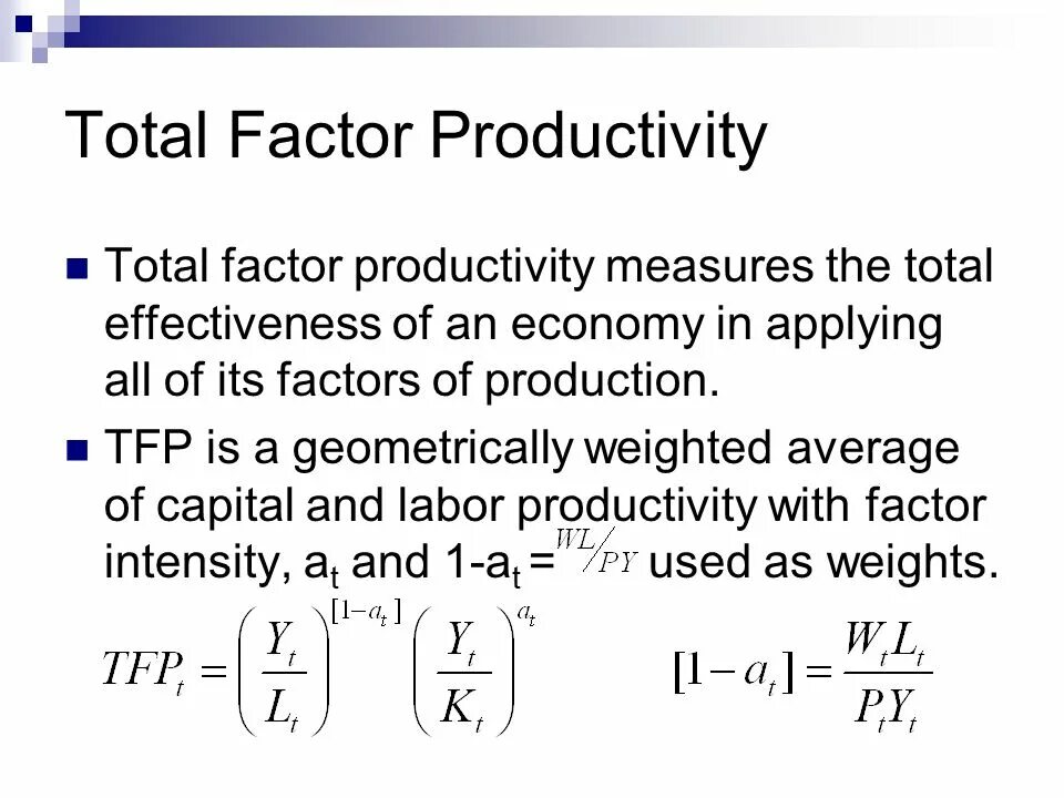 Factor productivity. Total factor productivity. labor productivity formula. productivity of factors of production. величина общей факторной производительности (tfp, total factor productivity) равна.