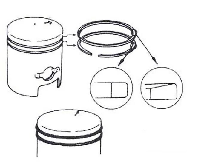 Правильная установка колец на поршень. Скутер 2 т кольца на поршне. Кольца поршня скутера 4т. Как ставить кольца на поршень скутера 4т 139qmb. Как установить кольца на поршень скутера 4т правильно.
