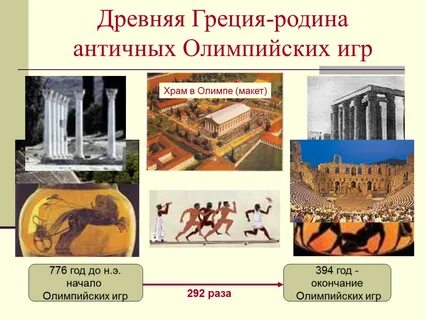 Как называли олимпийских игр античности
