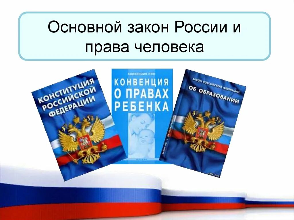 Основной закон России. Основные законы РФ.