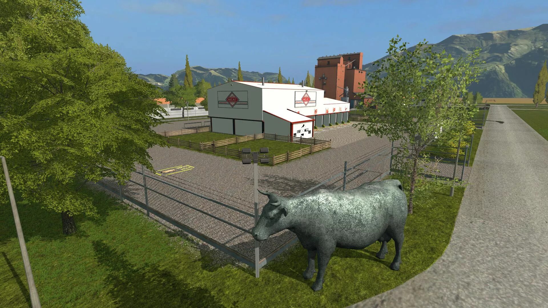 22 версия ферма. Factory Farm v3.2 FS 17. Factory Farm для FS 19. Ферма Сальдена. Мод на ФС 17 село Ягодное.