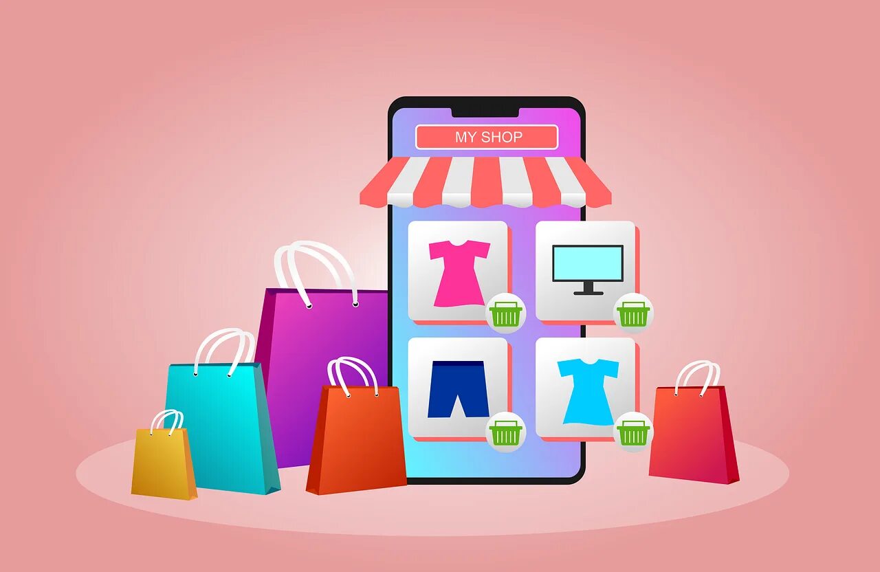 I shop by