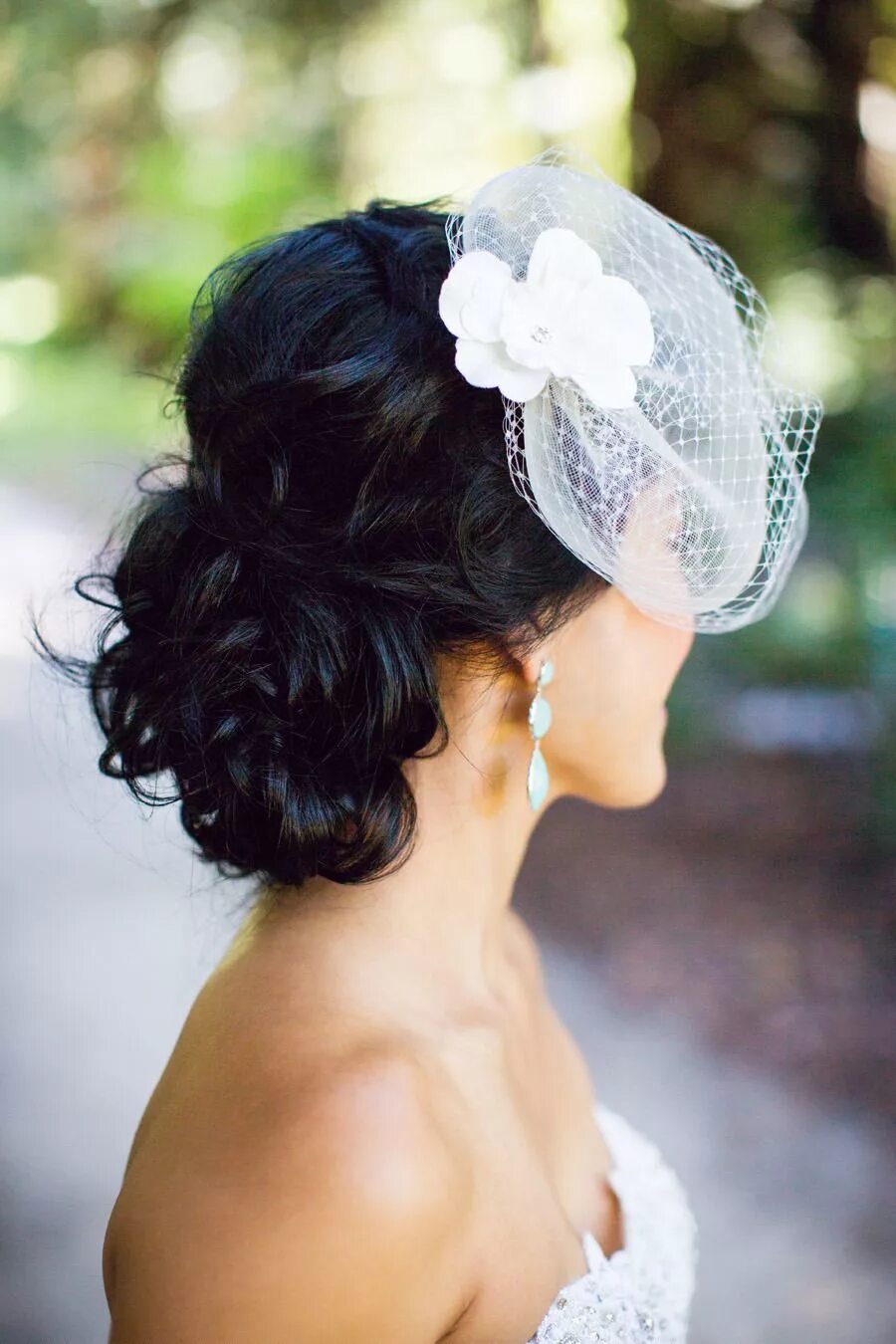 Pin by Amy Lee Essence on Beautiful Brides Wedding hair updo with veil, Wedding 