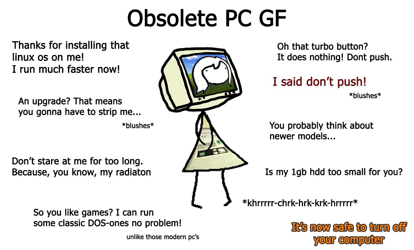 Obsolete перевод. Linux ideal gf. Ideal gf knowyourmeme. Encryption ideal gf. Obsolete.
