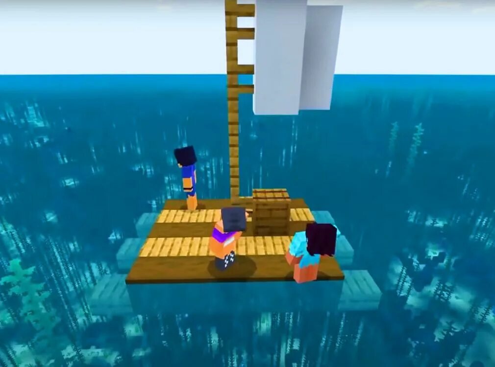 Мод на карту выживания на плоту. Мод на плоты. raft моды. мод на майнкрафт на плот.