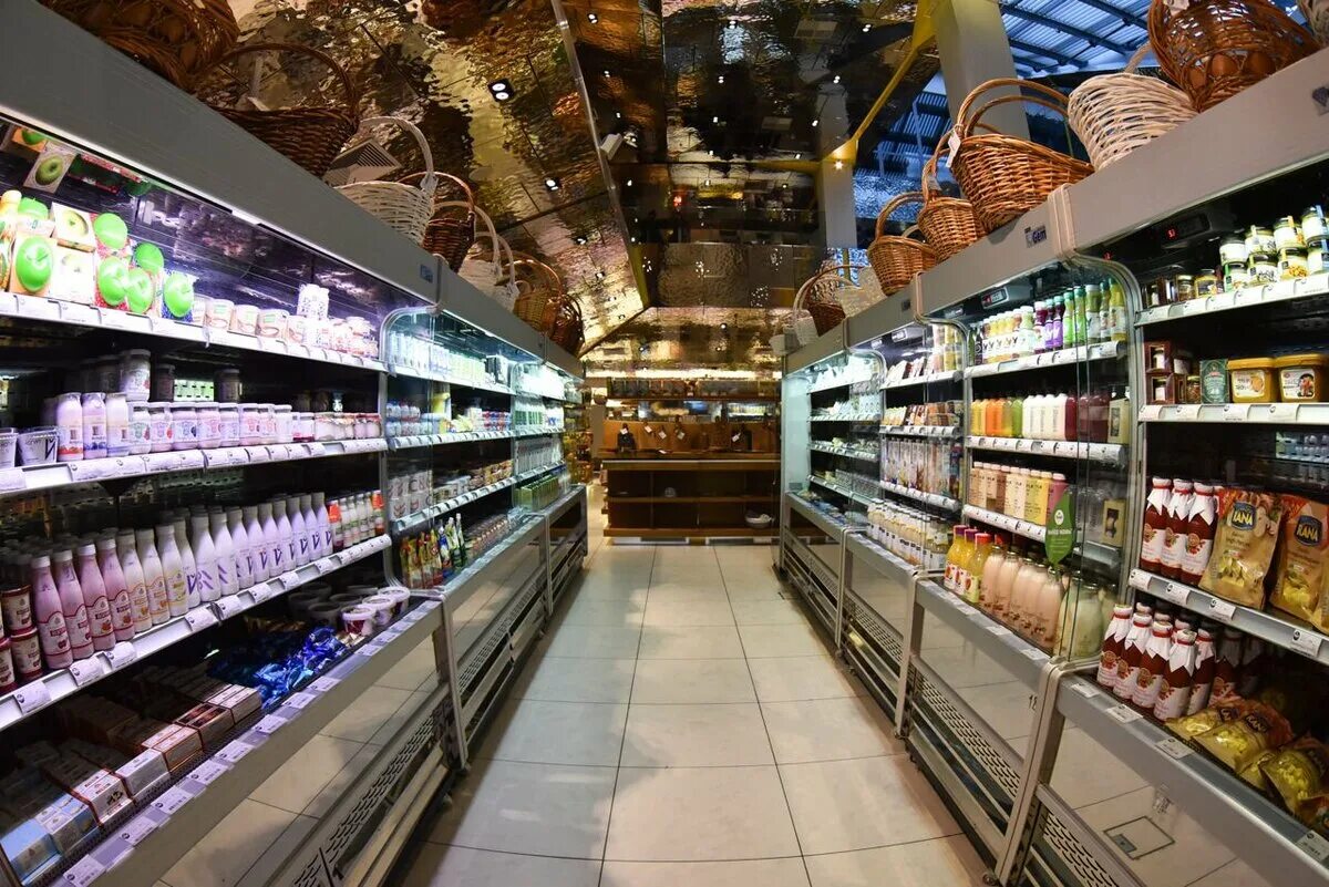 Продуктовые магазины рядом с метро