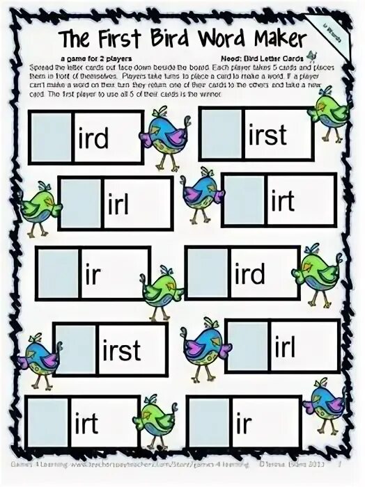 The bird is a word