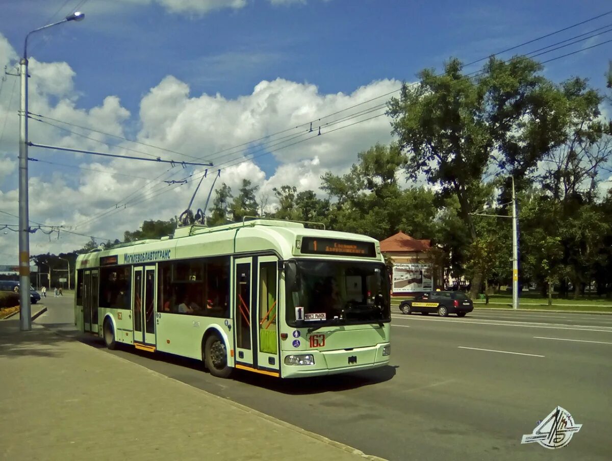 Троллейбус бобруйск маршрут. Аксм-32102. троллейбус 163.