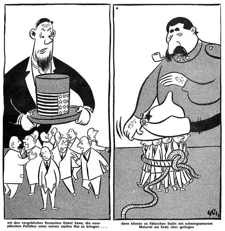 Операция консервы. Исторические карикатуры. План Маршалла карикатура. Карикатуры холодной войны США.