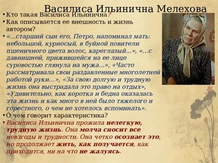Женский образ ильиничны в романе тихий дон