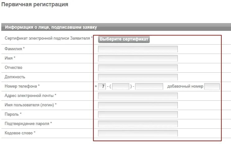 Магазин змо. Первичная регистрация. РТС тендер электронная торговая площадка. Дата первичной регистрации это. Имя для регистрации на РТС площадке.