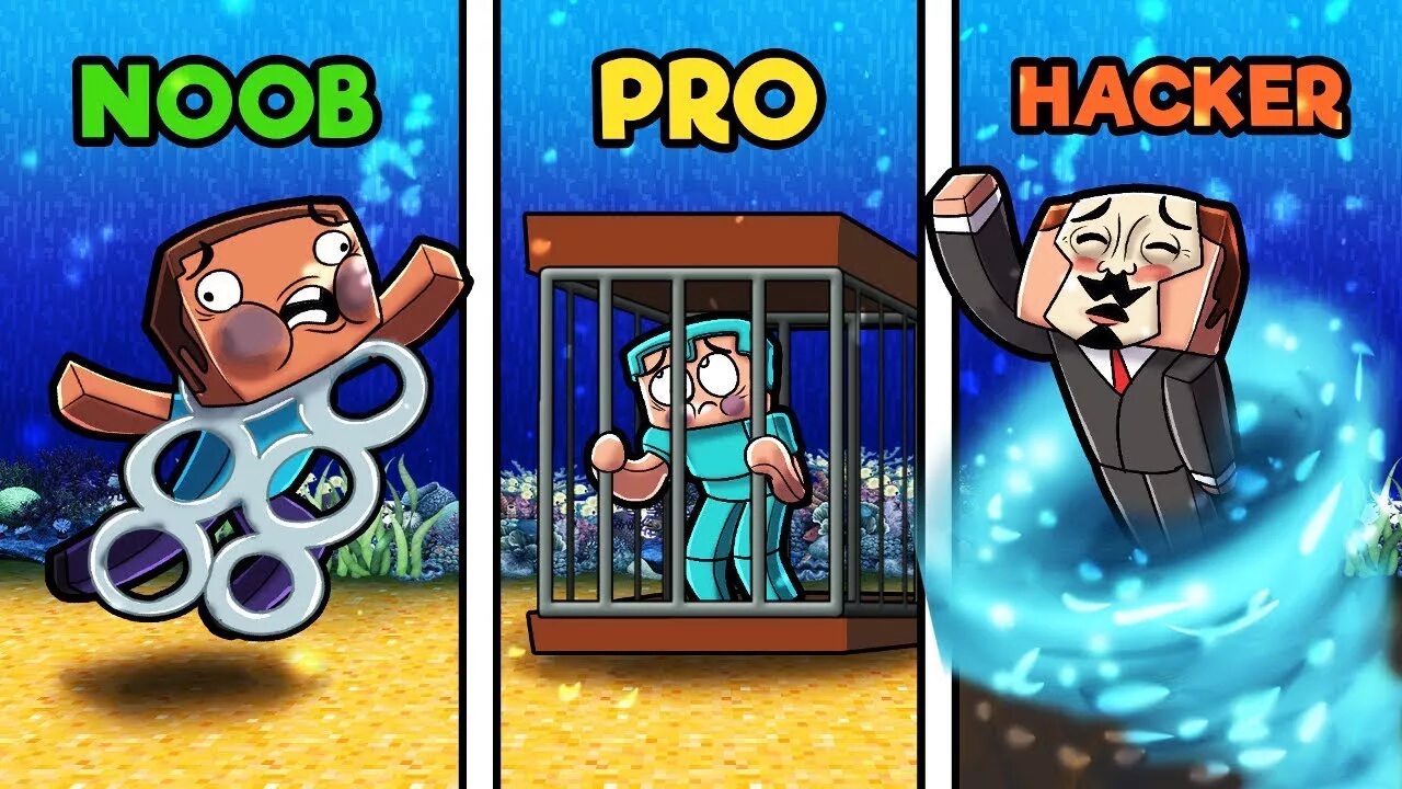 Noob vs hacker. Noob vs hacker
