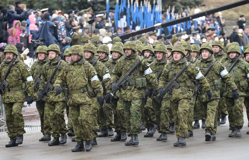 Эстония направит одного военного. Эстонская армия Кайтселийт. Парад эстонской армии. Эстонская Военная форма. Форма армии Эстонии.