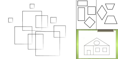 рисунки из прямоугольников