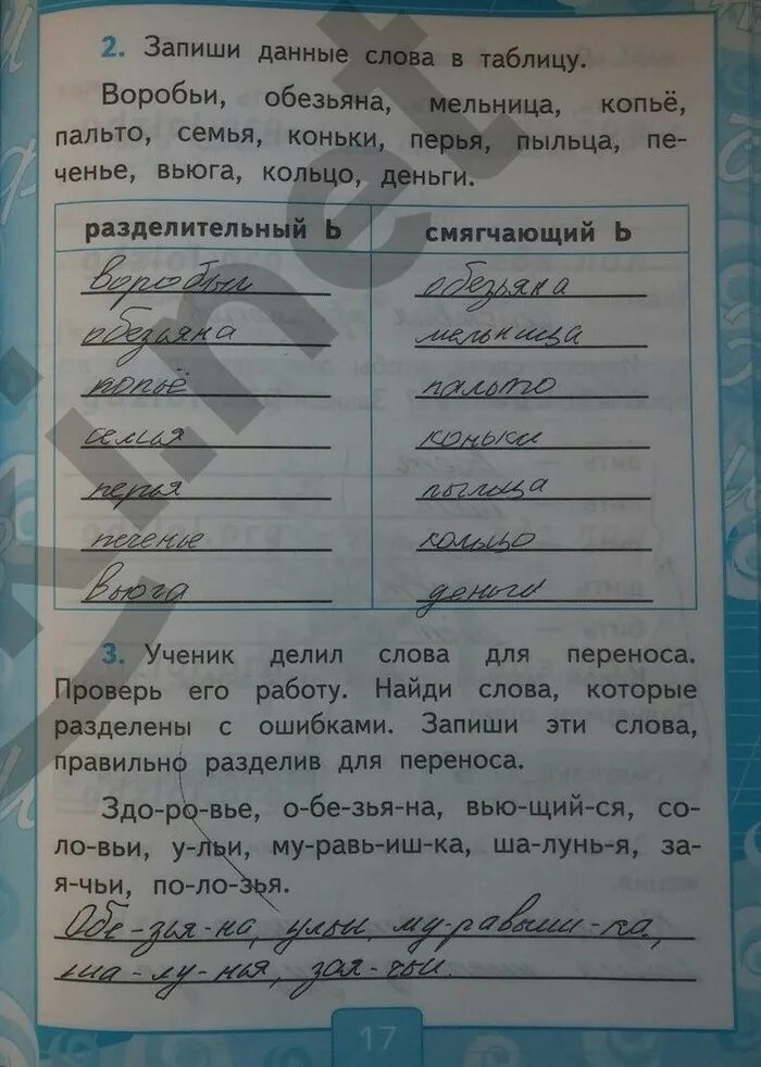 подберите и запишите в таблицу слова с шипящими на конце. запиши данные слова в таблицу воробьи обезьяна. запиши данные слова в таблицу воробьи обезьяна. заполни словами таблицу. заполни словами таблицу шорты.