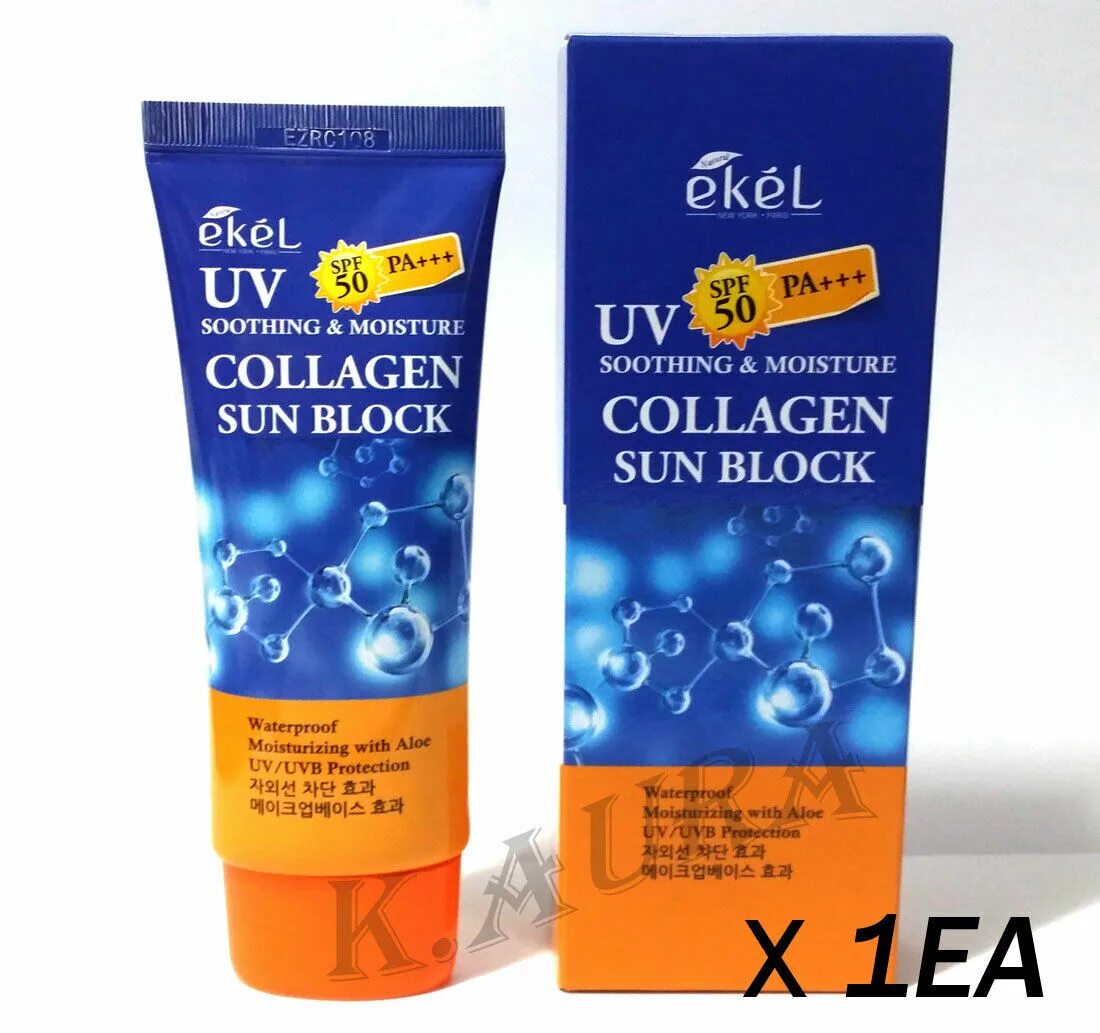 Солнцезащитный крем коллаген. Collagen Sun Block. Ekel UV Soothing & Moisture Black Snail Sun Block spf50, 70 мл. Солнцезащитный крем Антивозрасной Collagen spf100 80г.