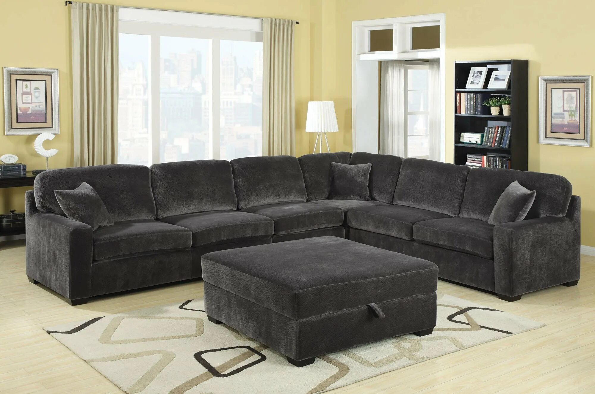 Noah Sectional диван. Большие диваны для гостиной. Диван угловой большой. Огромный диван в гостиную.