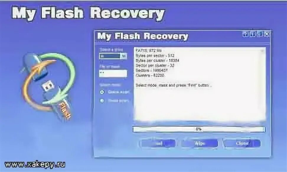 Flash recovery. Flash recovery