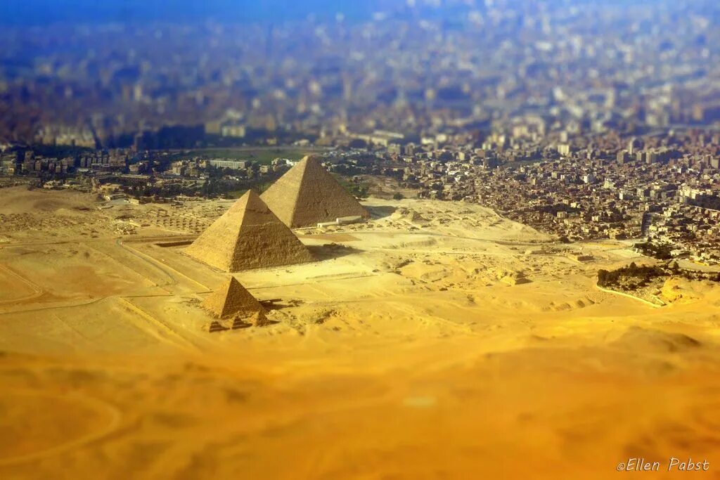 Tips for tourists a town of pyramids