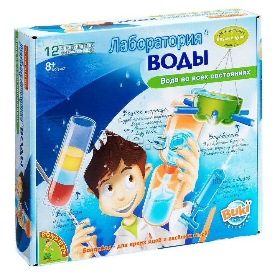 Опыты для детей спб. Набор bondibon лаборатория воды (вв0922). набор для опытов и экспериментов французские опыты науки с буки. французские опыты bondibon «лаборатория электроники». набор для опытов &quot;лаборатория экспериментов. физика 6 в 1&quot;.