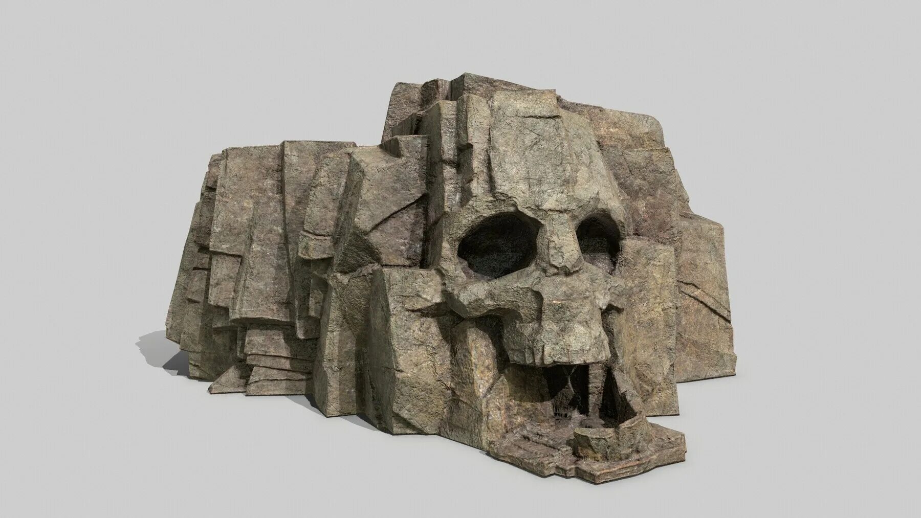 Черепа скал. Скалы 3d модель. скалы 3д модель. моголтау скала череп.