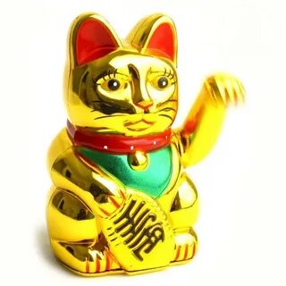 Кот для привлечения денег