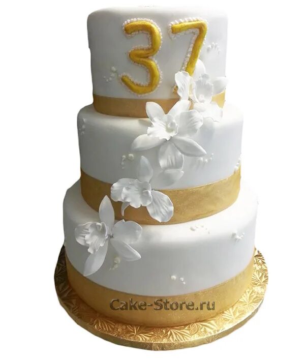 Поздравления 37 лет совместной. Торт на муслиновую свадьбу. 37 Лет свадьбы. Муслиновая годовщина свадьбы. Торт на 37 лет.