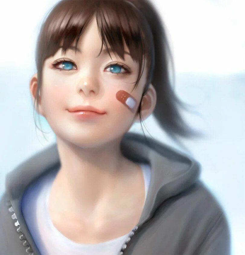 Realistic character