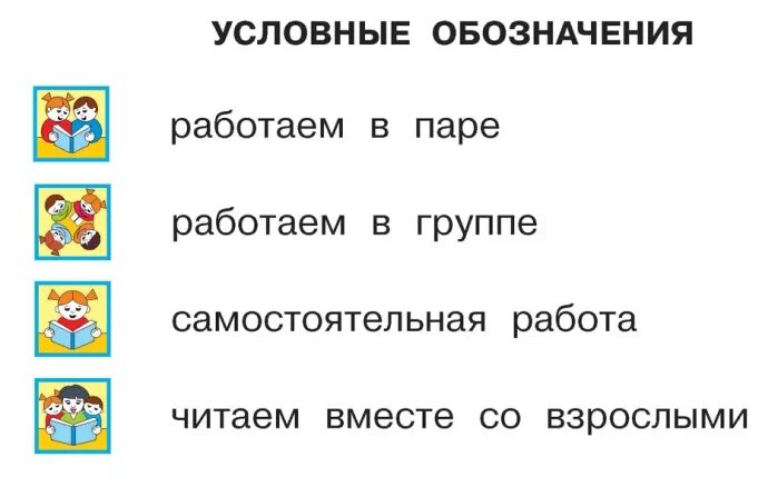 Обозначения в русском языке 2 класс. Условные обозначения в учебнике. условные обозначения в учебнике 1 класс. условные обозначения в литературном чтении. условные обозначения умк перспектива.