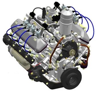 Двигатели газ 8 цилиндров