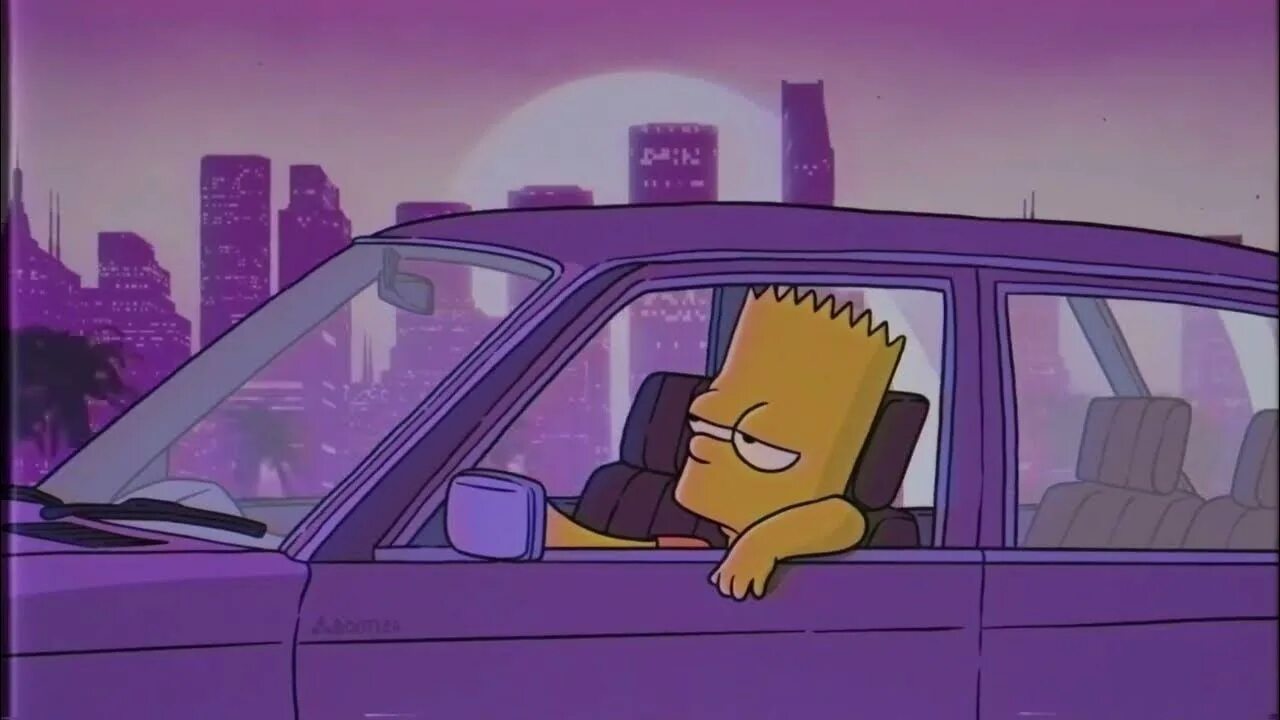 Включи simpsonwave. Bart драйв. Simpsonwave 1995 обложка. Симпсоны Chill Drive. Lofi Bart.