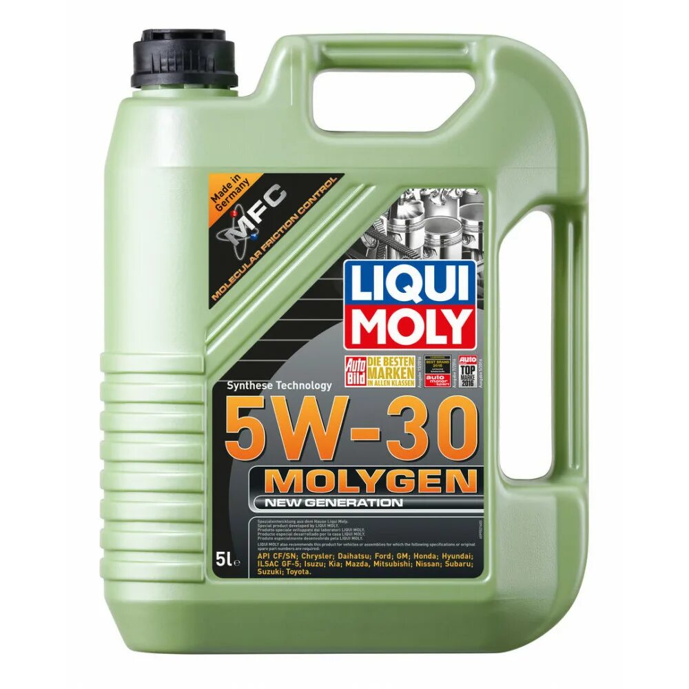 Масло liqui moly 5л. Масло Ликви моли 5w30 молиген. Ликви-Молли молиген 5w-30. Molygen 5w-40. 5w-30 SN/СF Molygen New Generation 4л (НС-синт.мотор.масло).