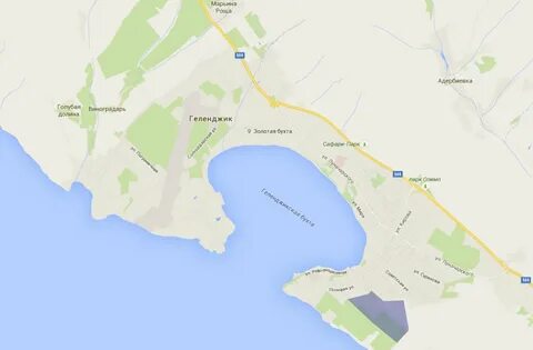 Новый парк в геленджике карта