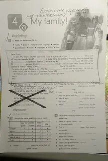Read the letter and fill in