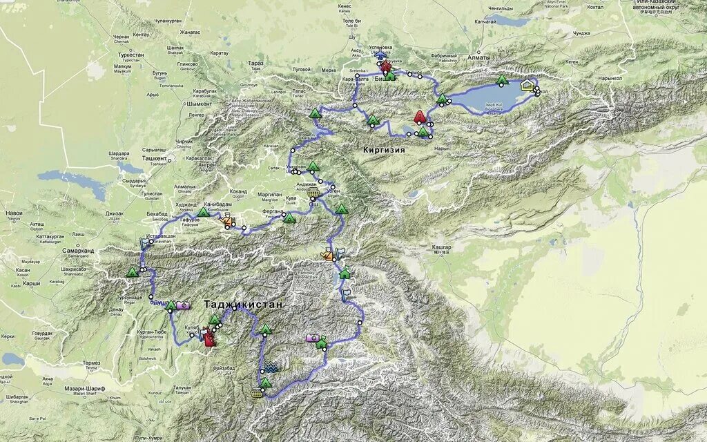 Какие карты в киргизии. Карта ПАМИРСКОГО тракта Киргизии. Горы Киргизии на карте. Перевалы Киргизии на карте. Киргизия и Таджикистан на карте.