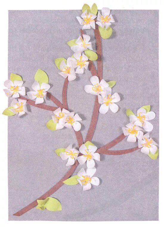 весенняя аппликация. аппликации ветка. аппликация в средней группе. весенняя аппликация. рябина из бумаги аппликация.