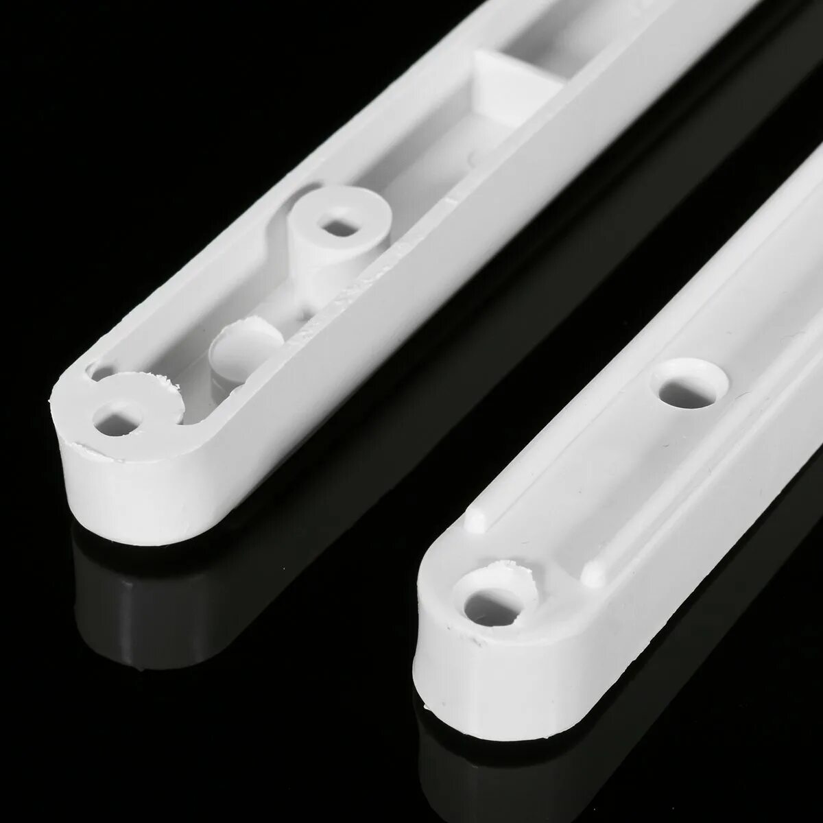 Купить направляющие для окон. Plastic Guide Rail 6001741 ползун пластиковый. Полозок для ящика 390х16х12 мм., пластик, белый. Направляющие для выдвижных ящиков ikea. Направляющая пластмассовая 400мм белая.