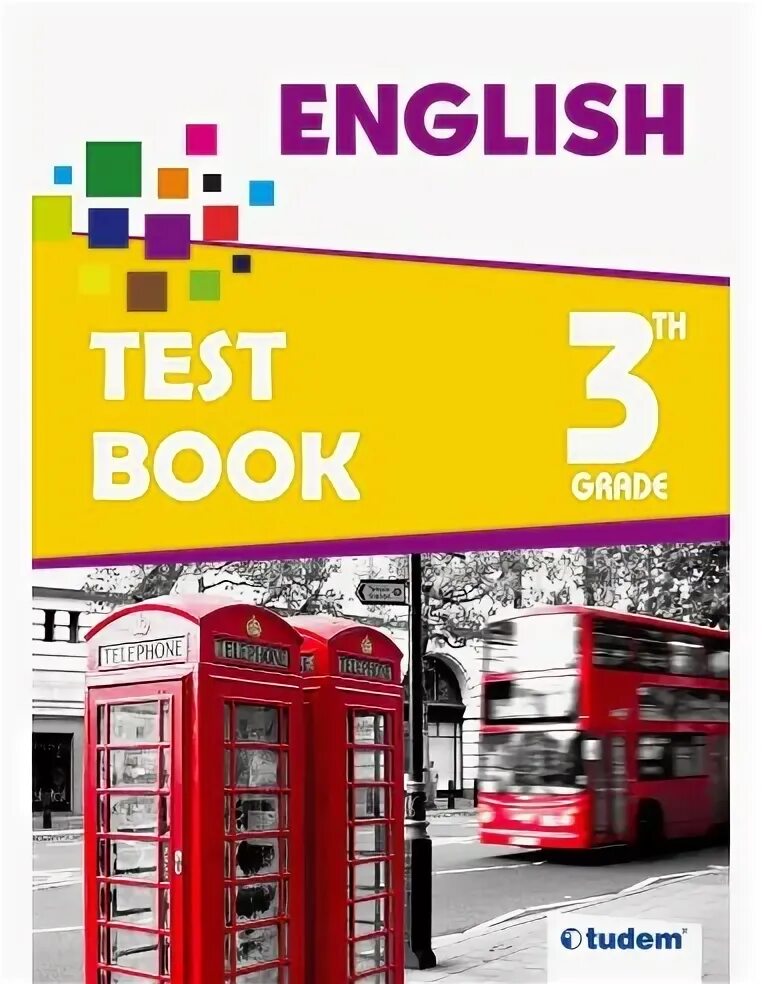 English Test books. Test book.