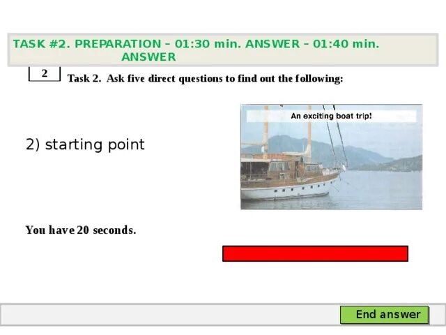 Ask task. Ask task
