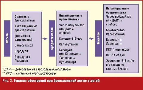 Ингаляционные бронхолитики